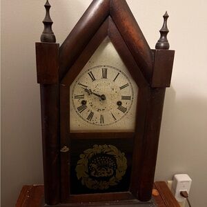 Antique Ansonia 8 Day Clock